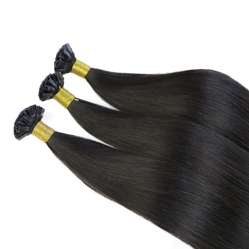 Hot Selling Remy Virgin Flat Tip Hair Extension Wholesale Raw Cuticle Aligned Flat Tip Hair